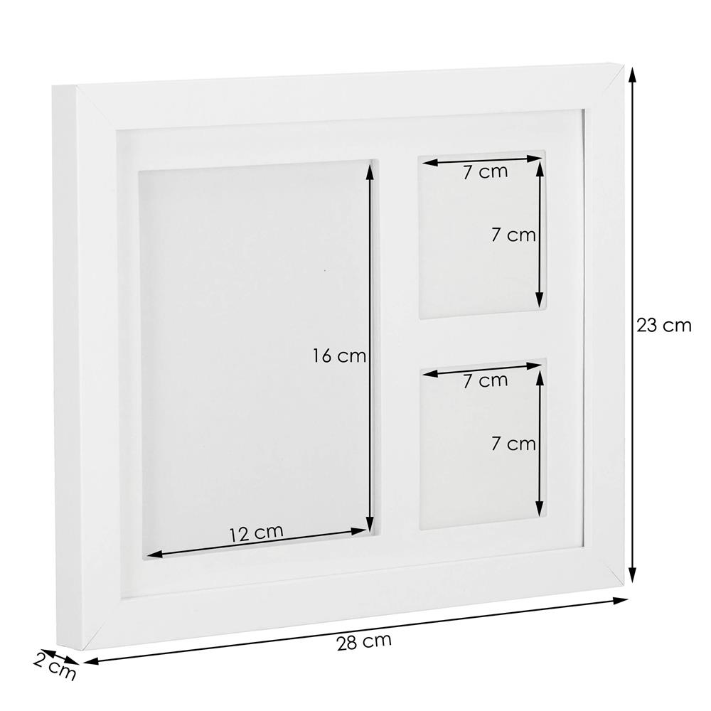 Kit amprenta bebe cu rama foto alba, 23x28 cm, pentru manuta sau piciorus