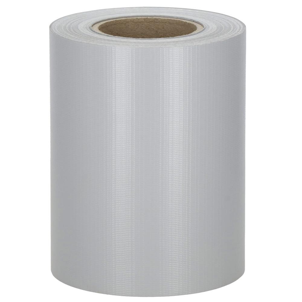 Panou de gard pentru intimitate din PVC, 35 x 0,19 m, gri, cu cleme