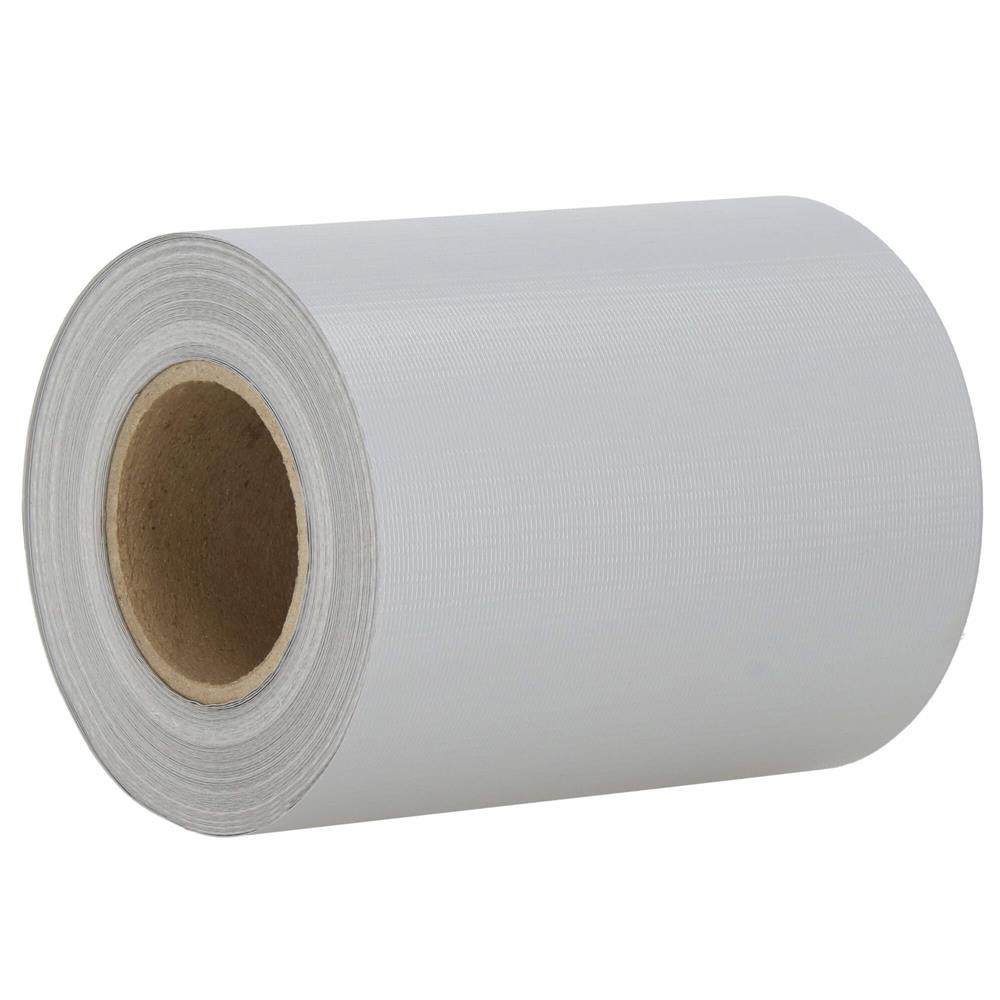 Panou de gard pentru intimitate din PVC, 35 x 0,19 m, gri, cu cleme