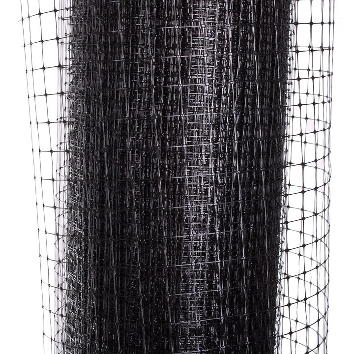 Plasa anti cartite si daunatori pentru gradina, 2x100 m, 30 g/mp, neagra