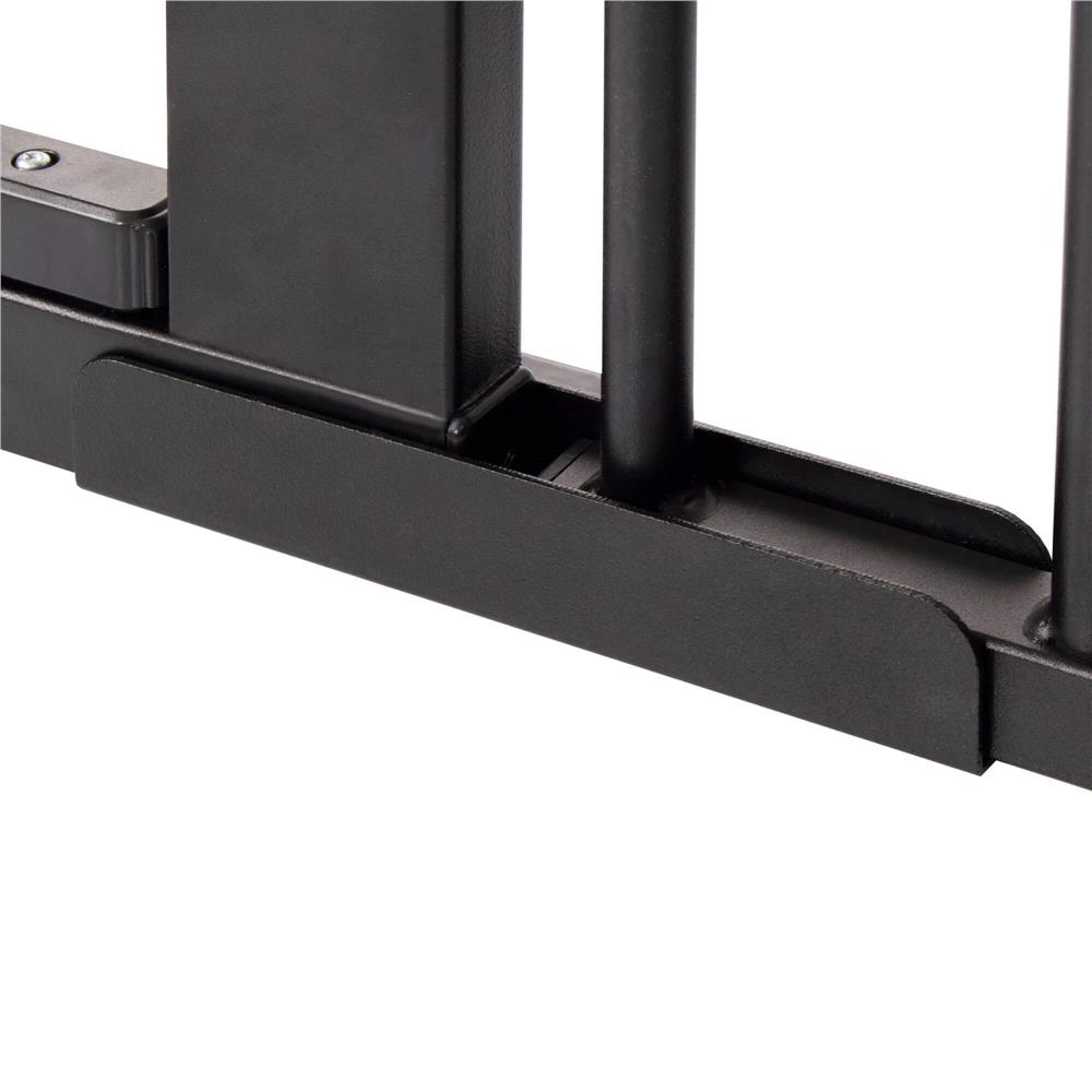 Poarta de siguranta Safety Gate pentru scari, ajustabila 103-110 cm, din otel, neagra