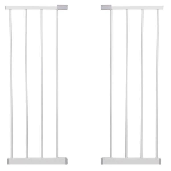 Poarta de siguranta pentru scari Safety Gate, 132-141 cm, otel alb