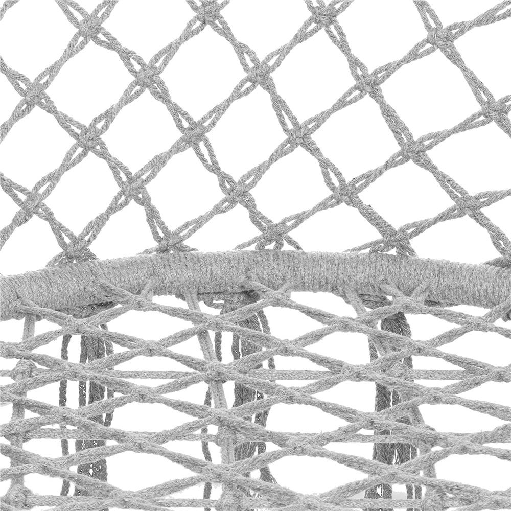 Scaun suspendat tip leagan Sersimo cu perna Confort Plus, gri