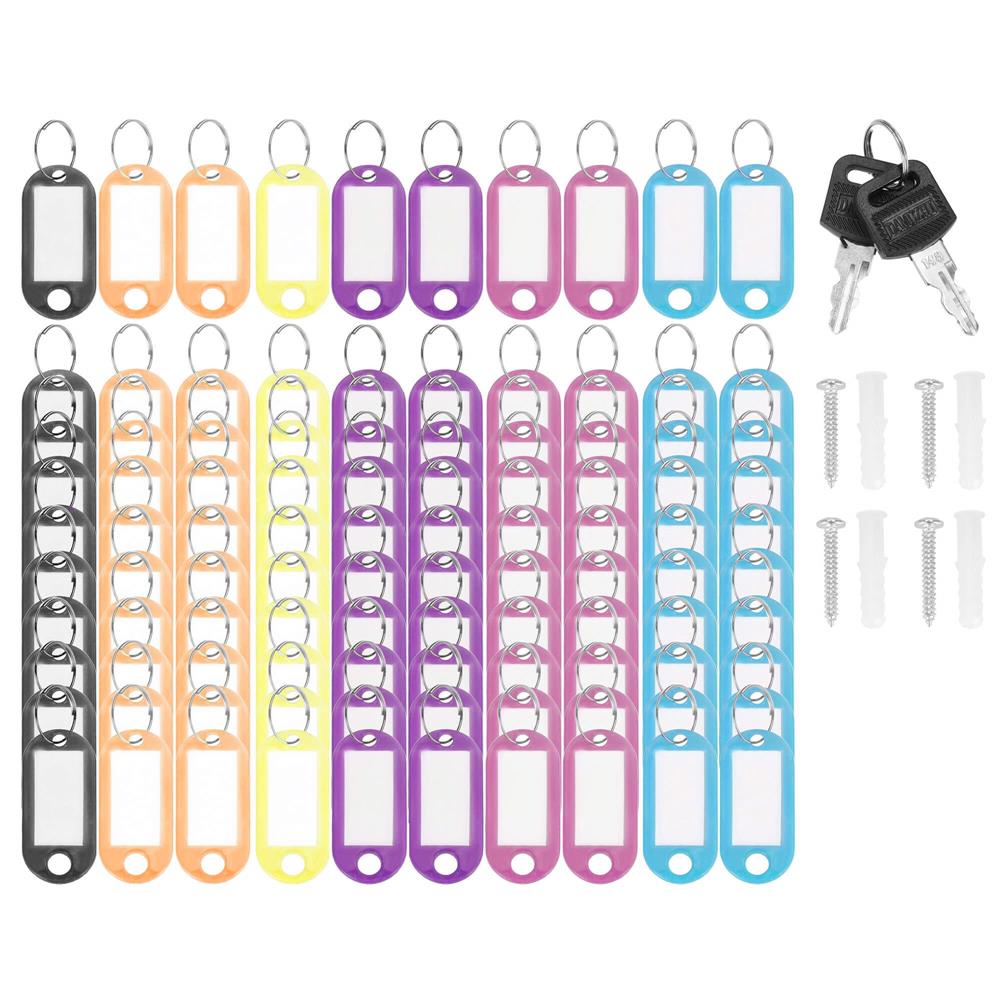 Cutie metalica pentru 100 chei din otel, cu inchidere, 30x24x7 cm, neagra