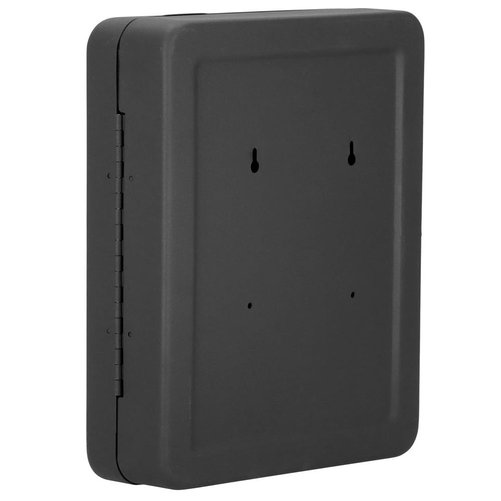 Cutie metalica pentru 100 chei din otel, cu inchidere, 30x24x7 cm, neagra