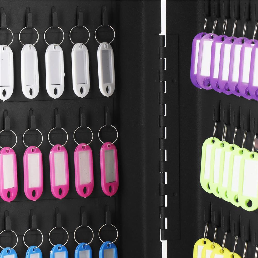 Cutie metalica pentru 48 chei cu inchidere, brelocuri si montaj pe perete