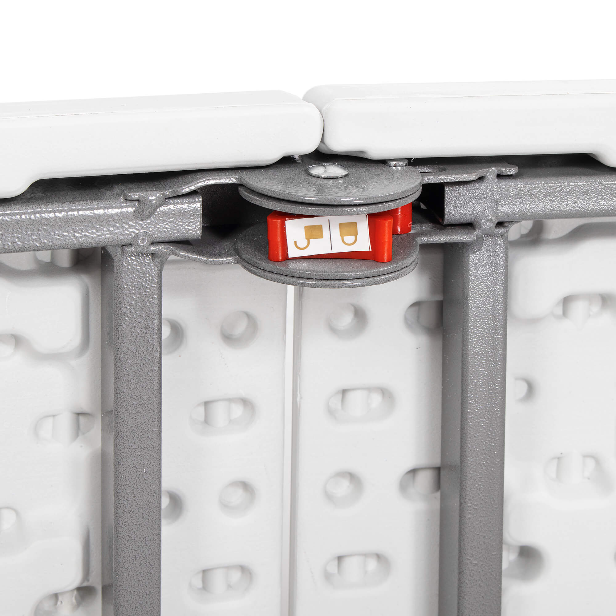 Masa pliabila dreptunghiulara multifunctionala 240x75x74 cm, alba