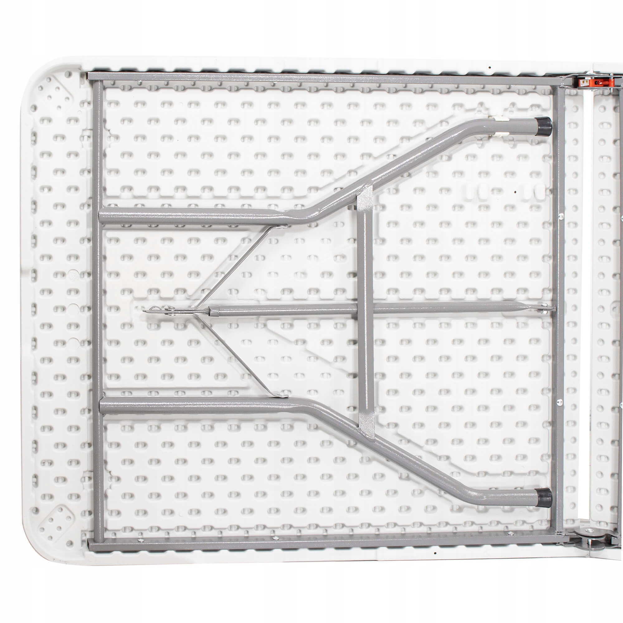 Masa pliabila dreptunghiulara multifunctionala 240x75x74 cm, alba