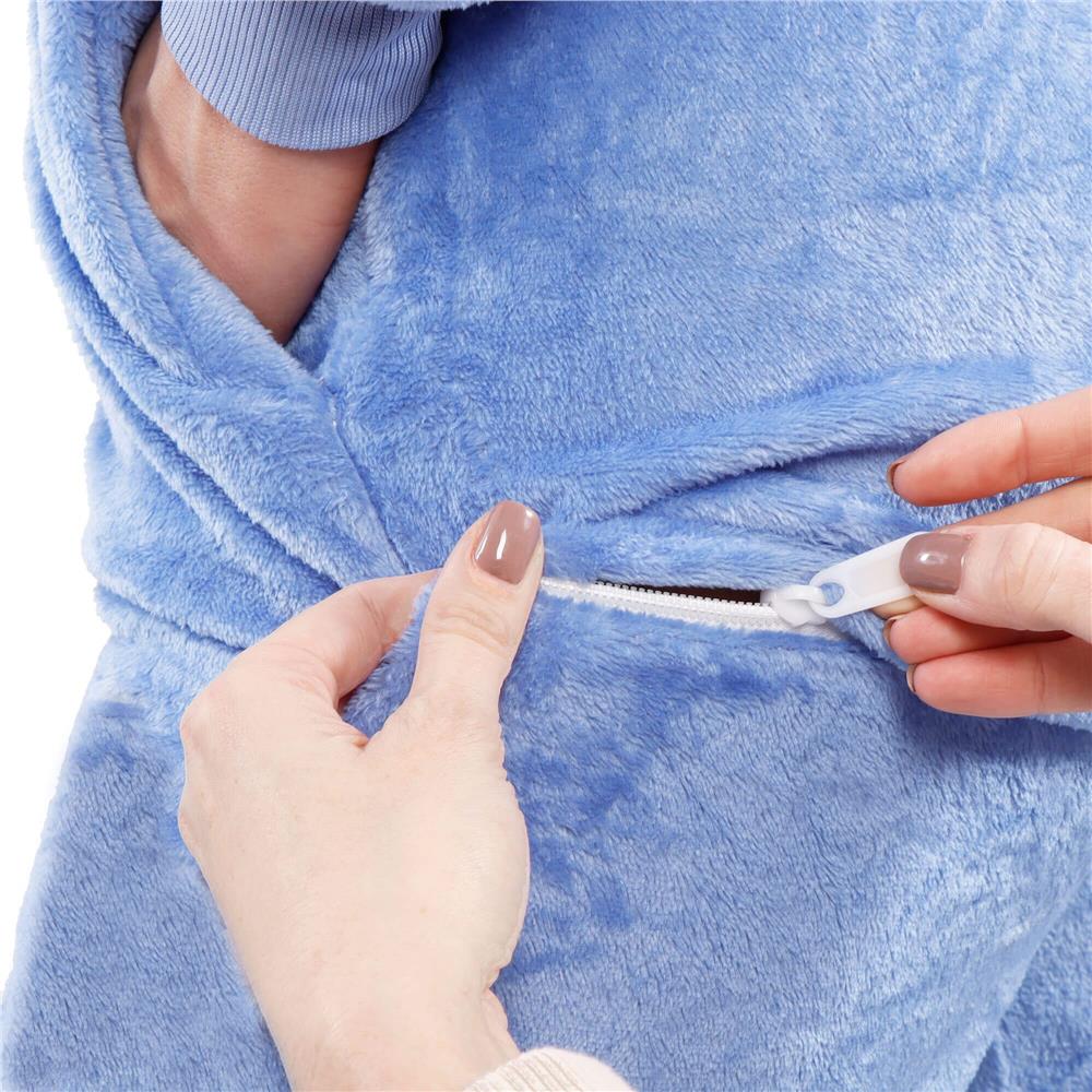 Pijama salopetă pufoasă pentru copii Stitch, 130-140 cm