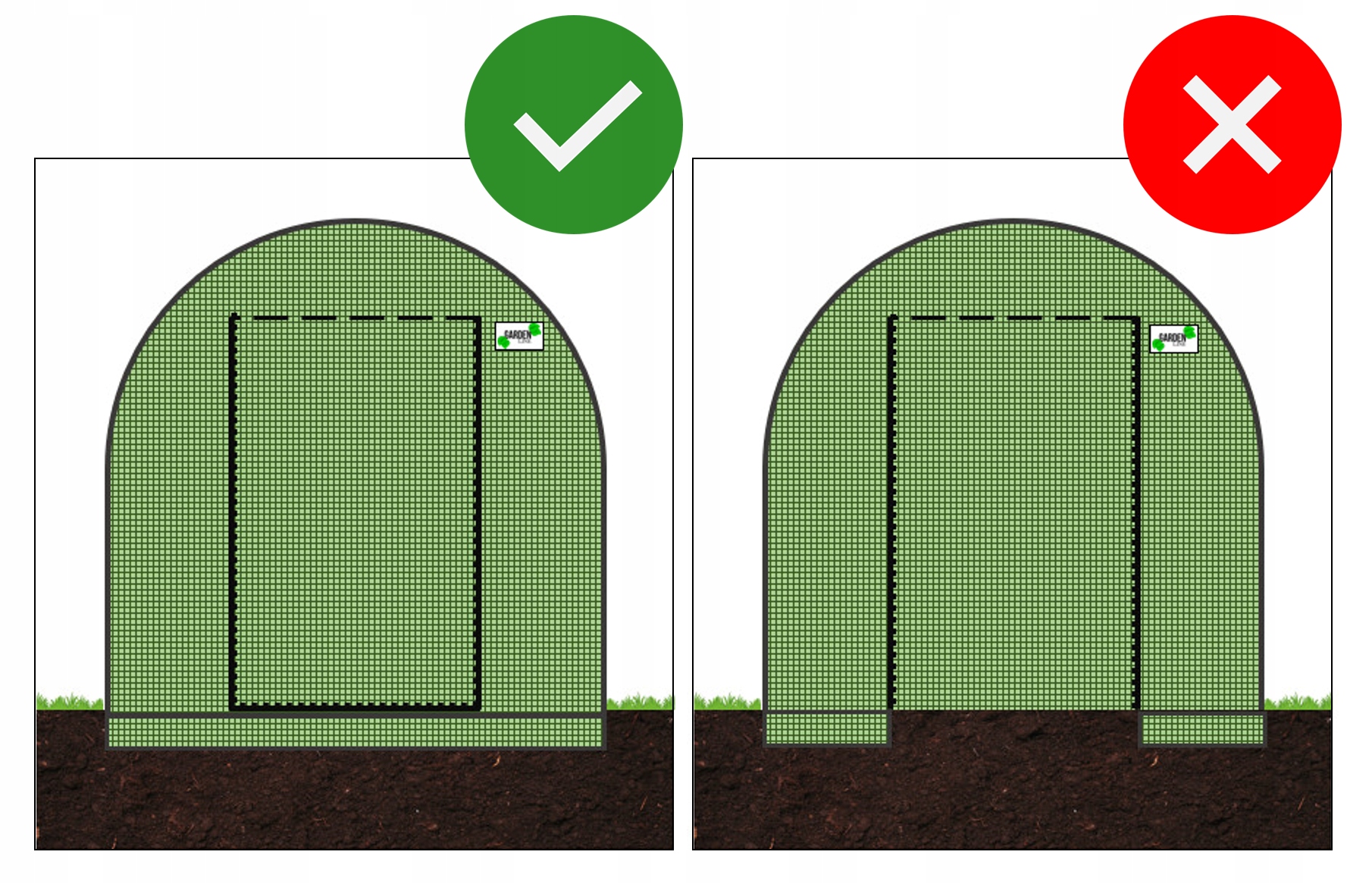 Sera de gradina tunel 10 mp cu cadru metalic galvanizat, 250x400 cm