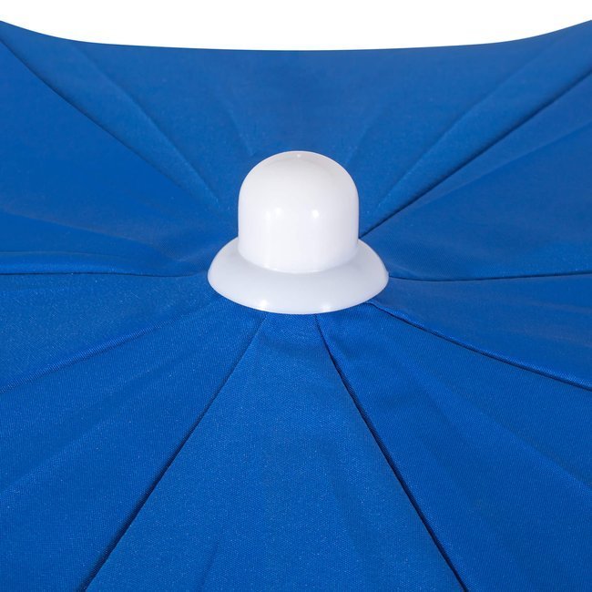 Umbrela de plaja pliabila Sersimo BU003, 240 cm, reglabila, albastra