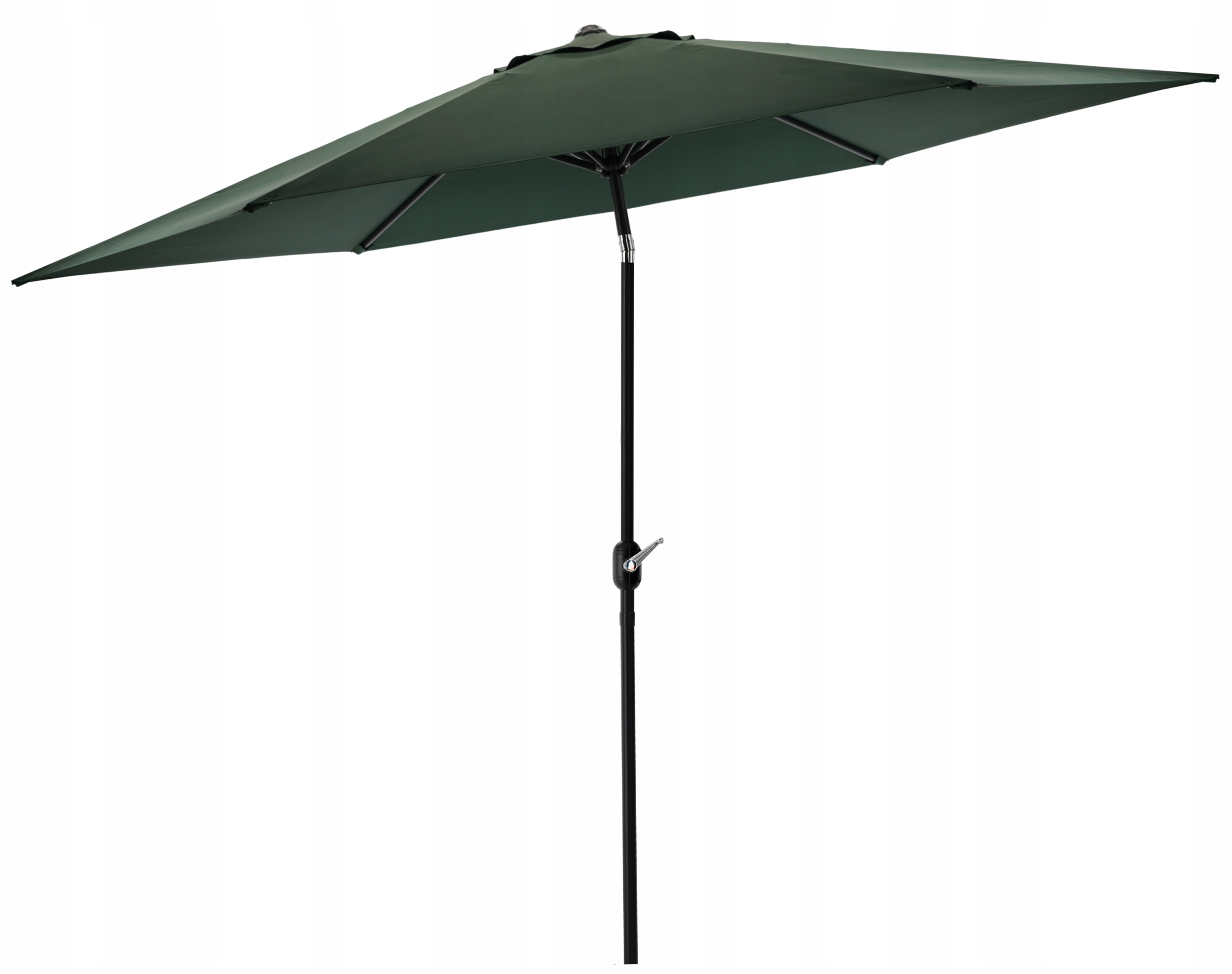 Umbrela terasa gradina, cu inclinare si husa, 300cm, Verde