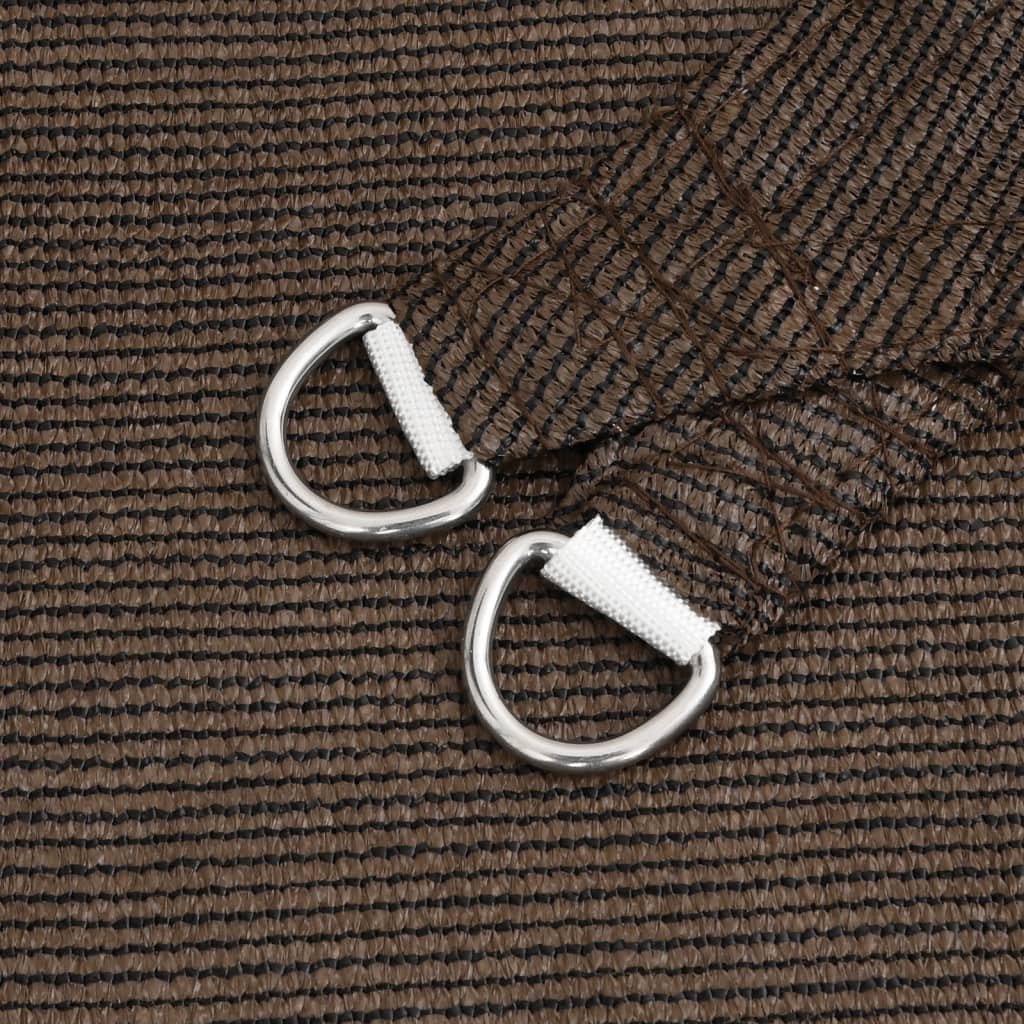 Pânză parasolar, maro, 5x8 m, HDPE, 160 g/m² GartenMobel Dekor