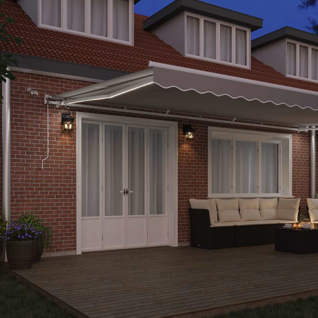 Cortina Retractabilă Gri deschis 600 × 350 cm GartenMobel Dekor