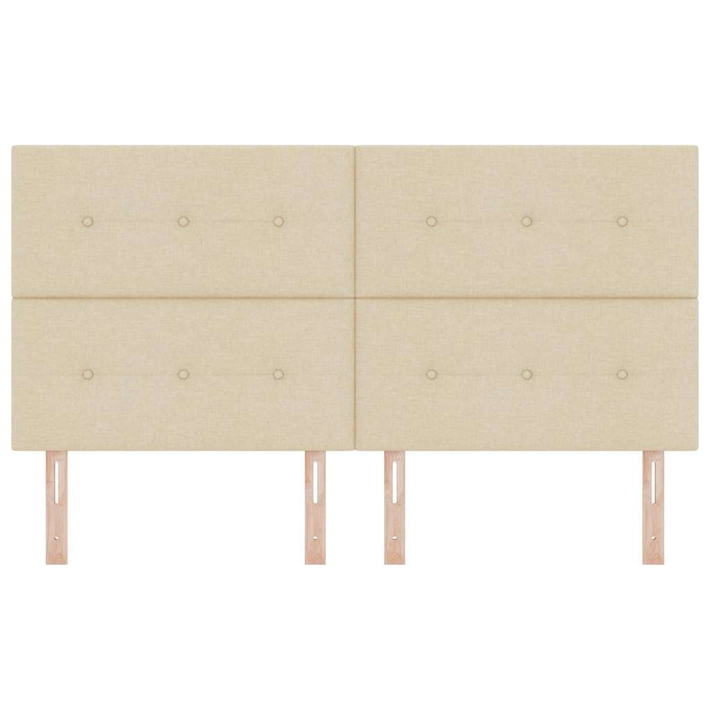Cap de pat cu înălțime ajustabilă Crem 180 cm țesătură GartenMobel Dekor