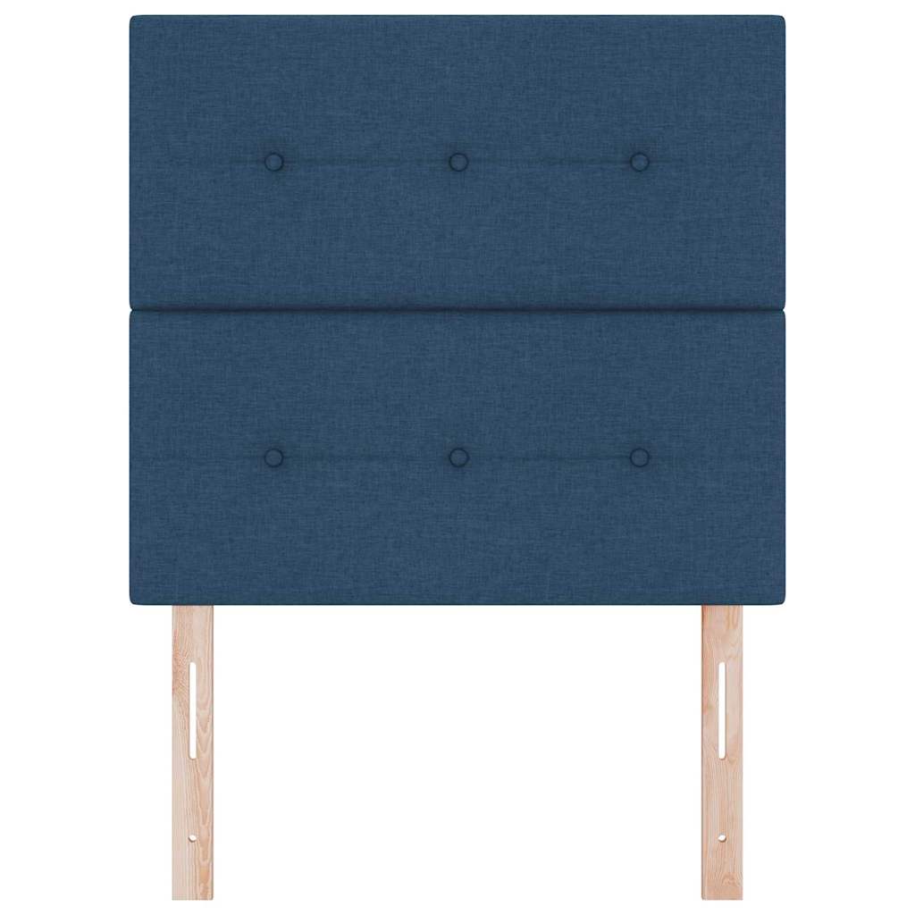 Cap de pat cu înălțime ajustabilă albastru 100 cm țesătură GartenMobel Dekor