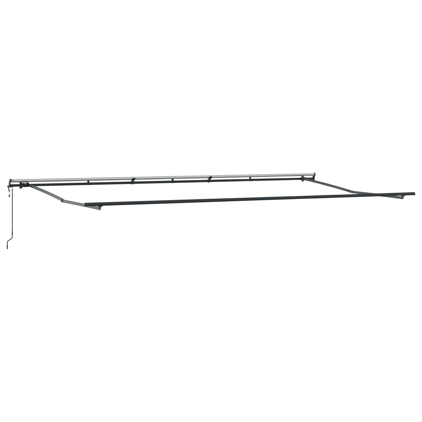 Cortina Retractabilă portocaliu și maro 600 × 350 cm GartenMobel Dekor