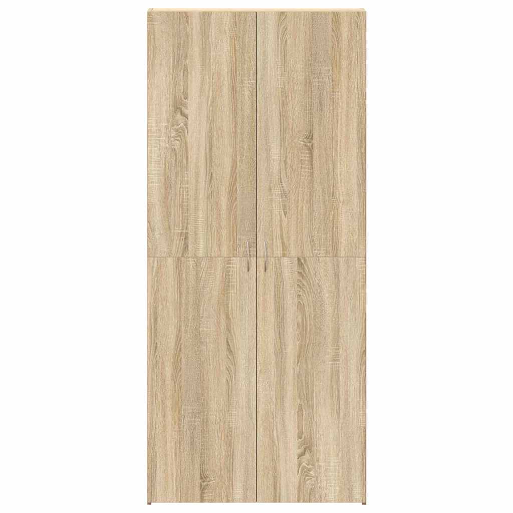 Dulap pentru pantofi Maro 80 x 35.5 x 180 cm Lemn compozit GartenMobel Dekor