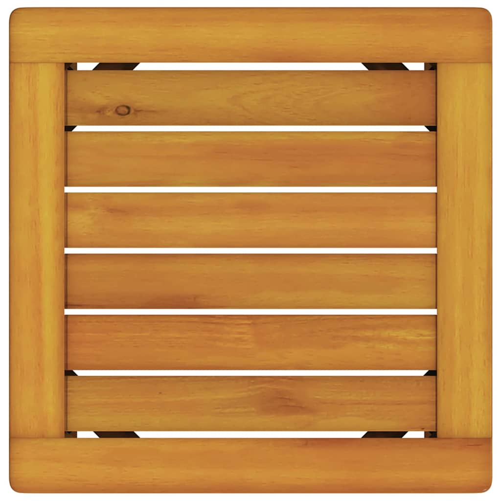 Șezlong 3 pcs Maro Lemn Solid de Acacia GartenMobel Dekor