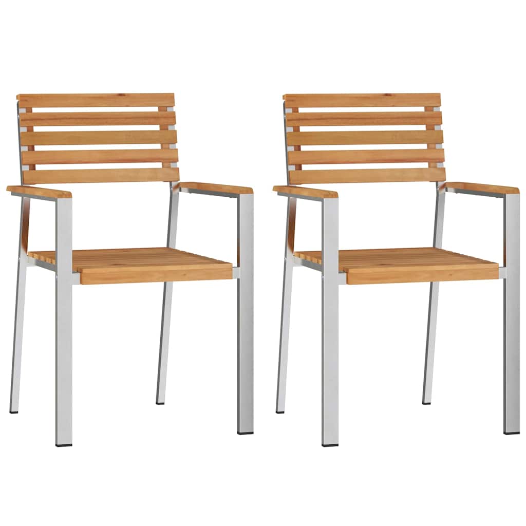 Set de masă pentru grădină 3 pcs Maro Lemn solid de tec GartenMobel Dekor