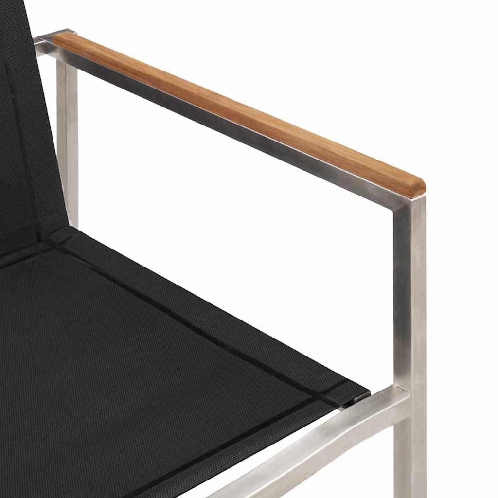 Set de masă pentru grădină 5 pcs Maro Lemn solid de tec GartenMobel Dekor