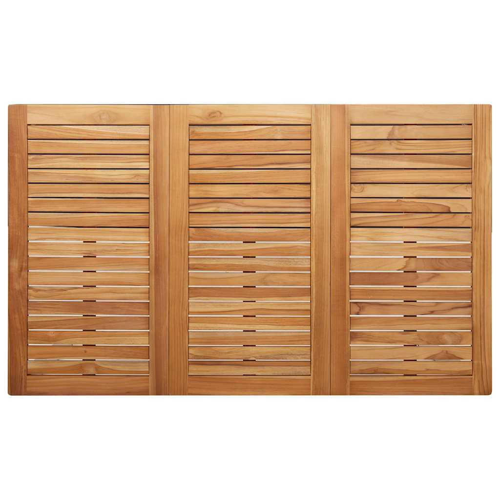 Set de masă pentru grădină 5 pcs Maro Lemn solid de tec GartenMobel Dekor