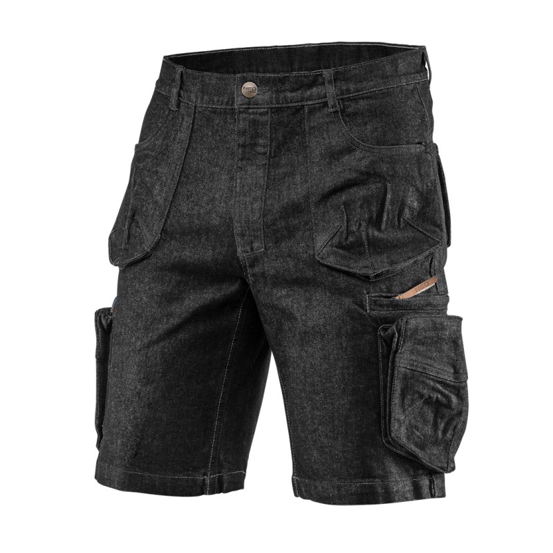 Pantaloni scurti DENIM negru, NEO TOOLS 81-273 marime HardWork ToolsRange