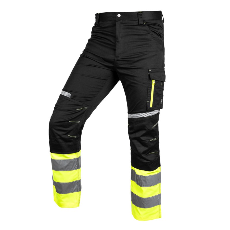 Pantaloni de avertizare, negru/galben, NEO TOOLS 81-795 marime HardWork ToolsRange