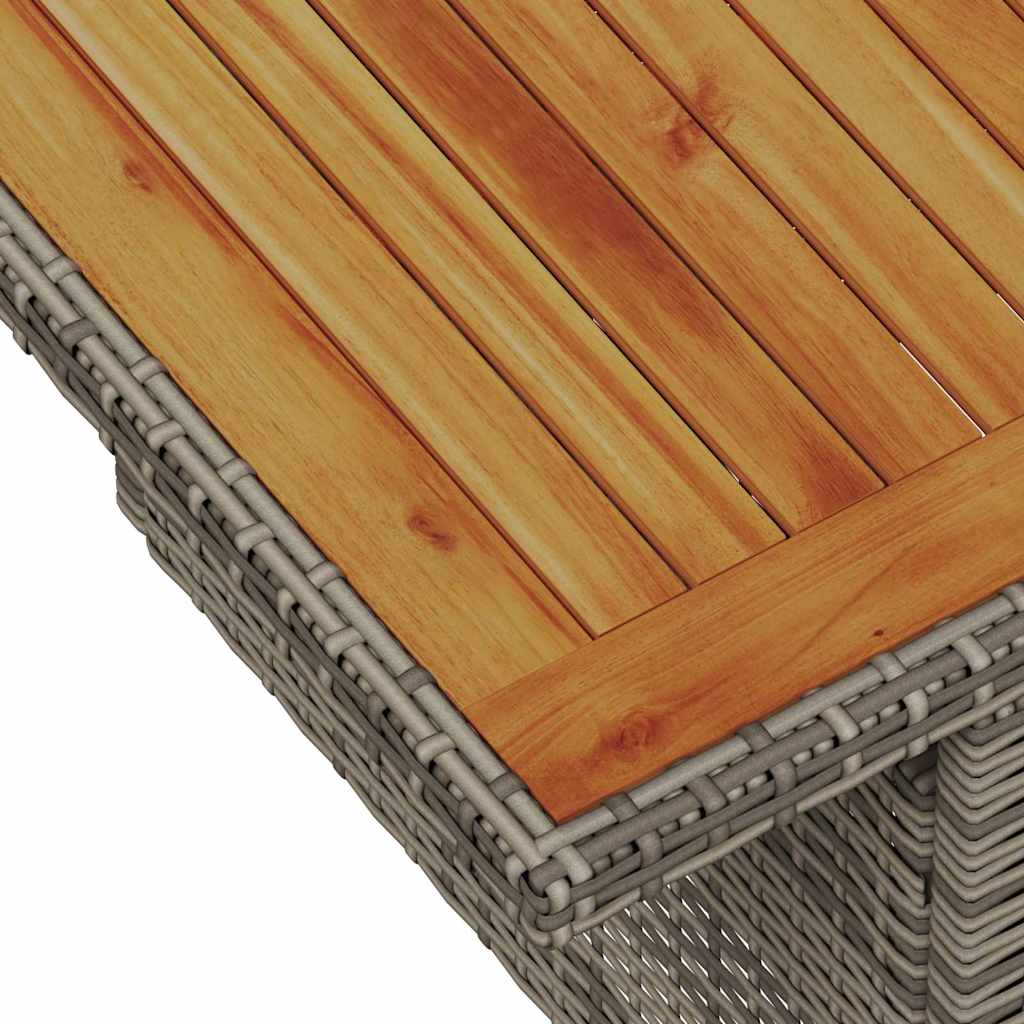 Set de canapele pentru grădină cu pernă 11 pcs Gri și Brown GartenMobel Dekor