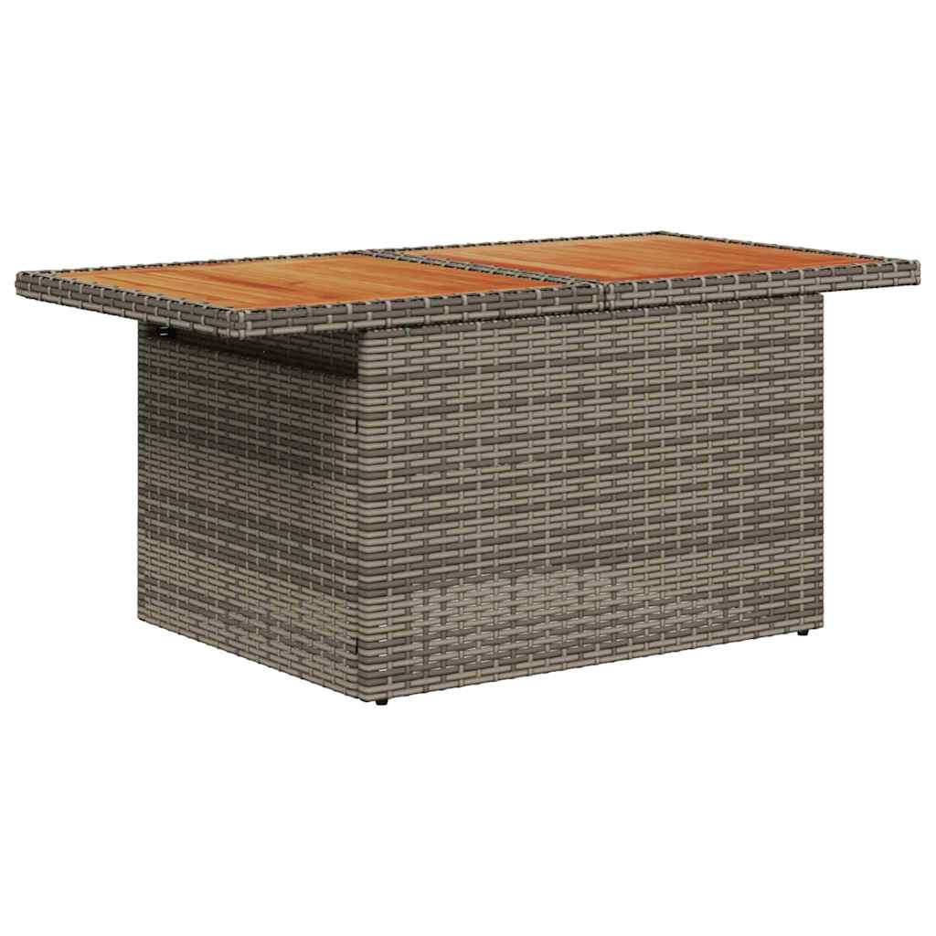 Set de masă pentru grădină cu pernă 5 pcs Gri și Brown GartenMobel Dekor