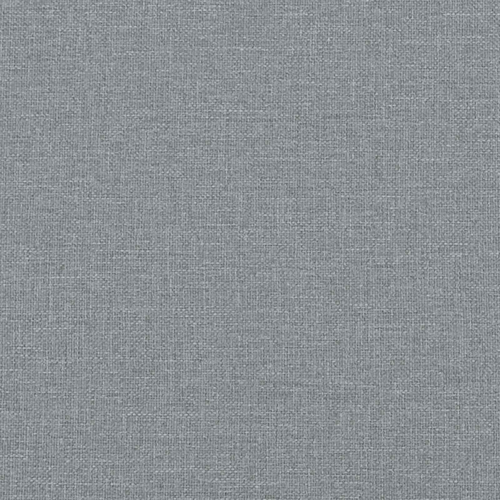 Pat cu arcuri cu saltea Gri deschis 160 x 200 cm țesătură GartenMobel Dekor