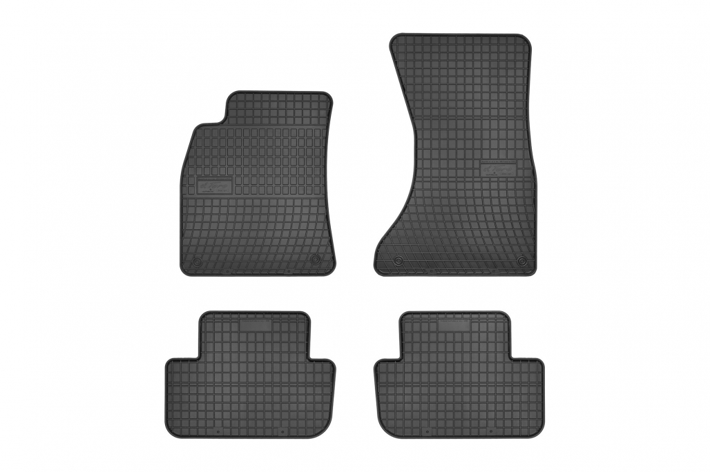 Mochete de cauciuc specifice, potrivite pentru Audi A4 B8 2007-2015, set de 4 piese, culoare neagră din seria Frogum El Toro Performance AutoTuning