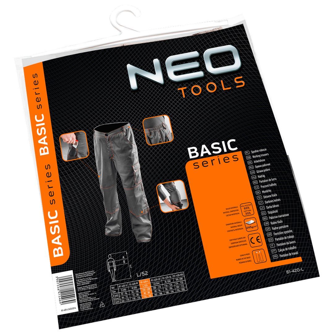 Pantaloni de lucrul Neo Tools 81-420 HardWork ToolsRange