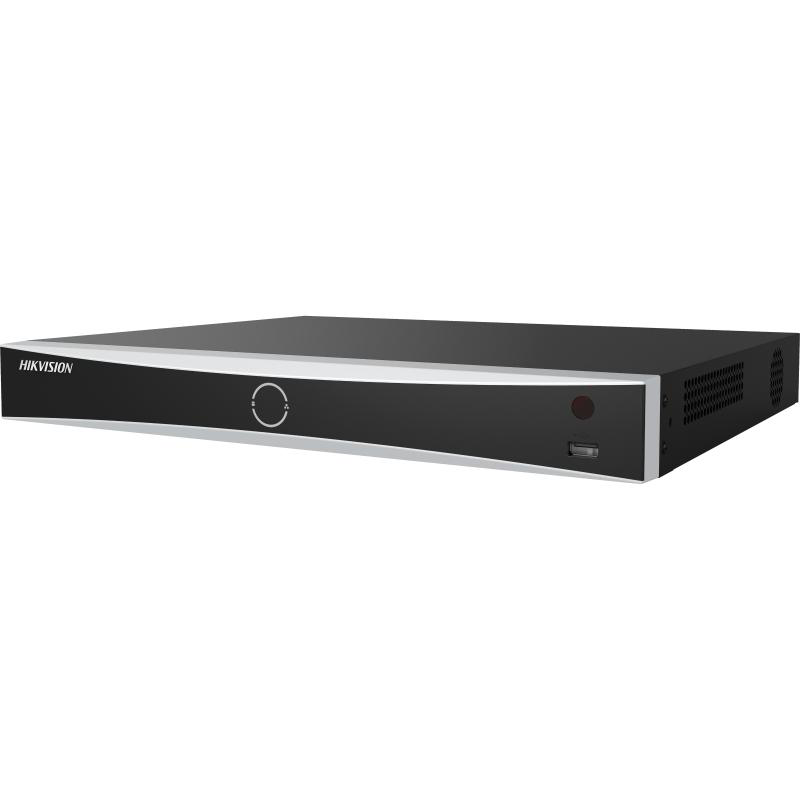 NVR Hikvision 16 canale PoE 4K AcuSeek, 2x SATA, 200W PoE