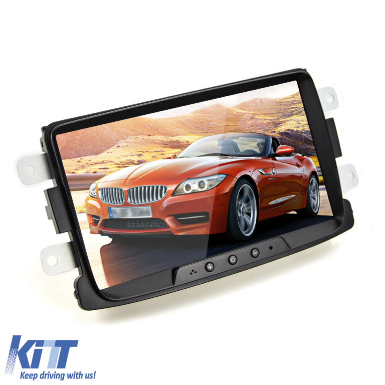 Navigatie Dedicata Dacia, Android, 8Inch, 2Gb Ram, 32Gb stocare, Bluetooth, WiFi, Waze, Canbus