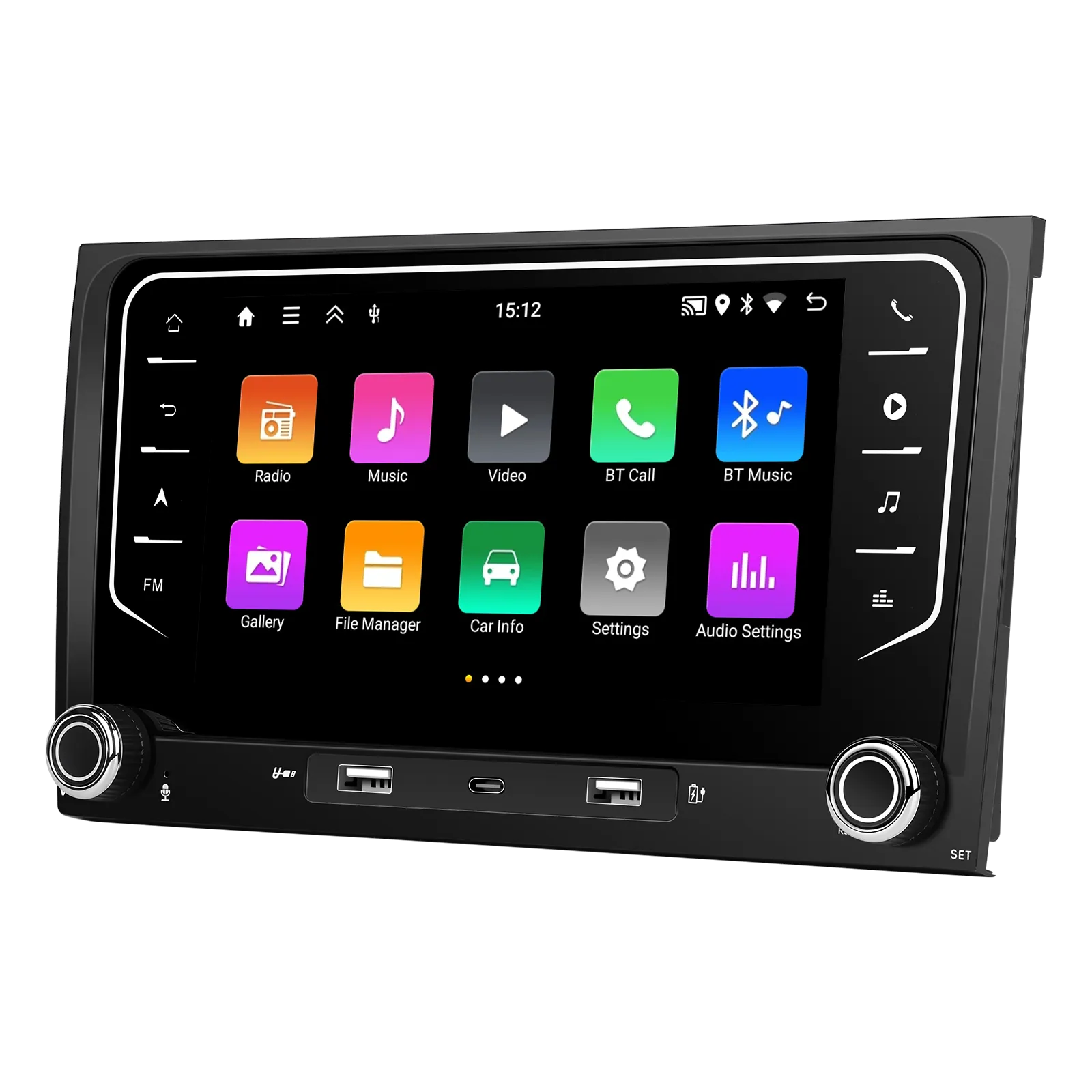 Navigatie Dedicata Audi A4 B6 B7 (2001 - 2008), 7Inch, 2Gb Ram, 64Gb Stocare, Carplay