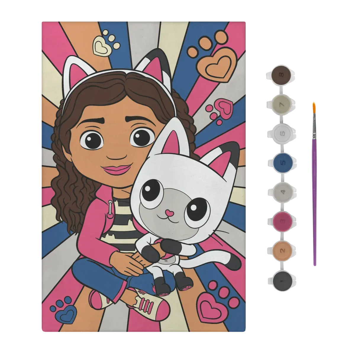 Set pictura pe numere - Gabby's Dollhouse