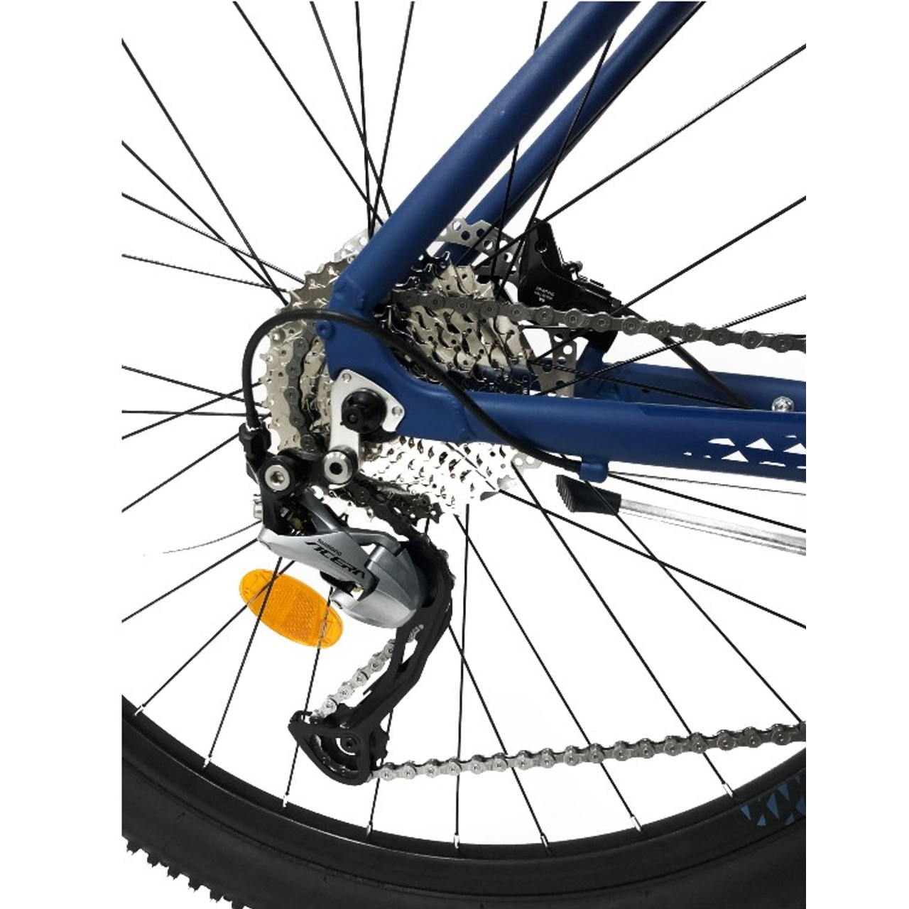 Bicicletă MTB Afisport M5 29 inch, cadru aluminiu, XL, albastru