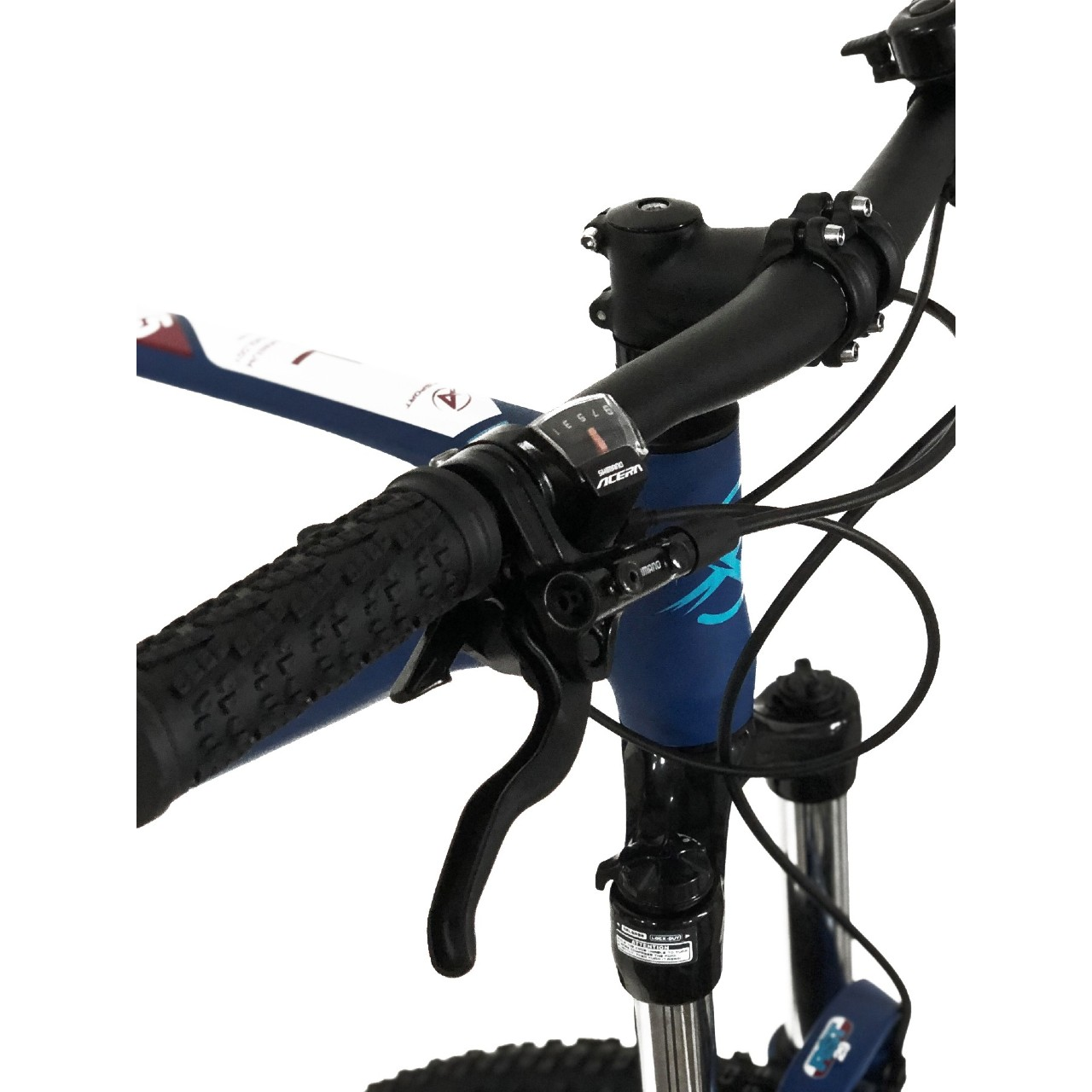 Bicicletă MTB Afisport M5 29 inch, cadru aluminiu, XL, albastru