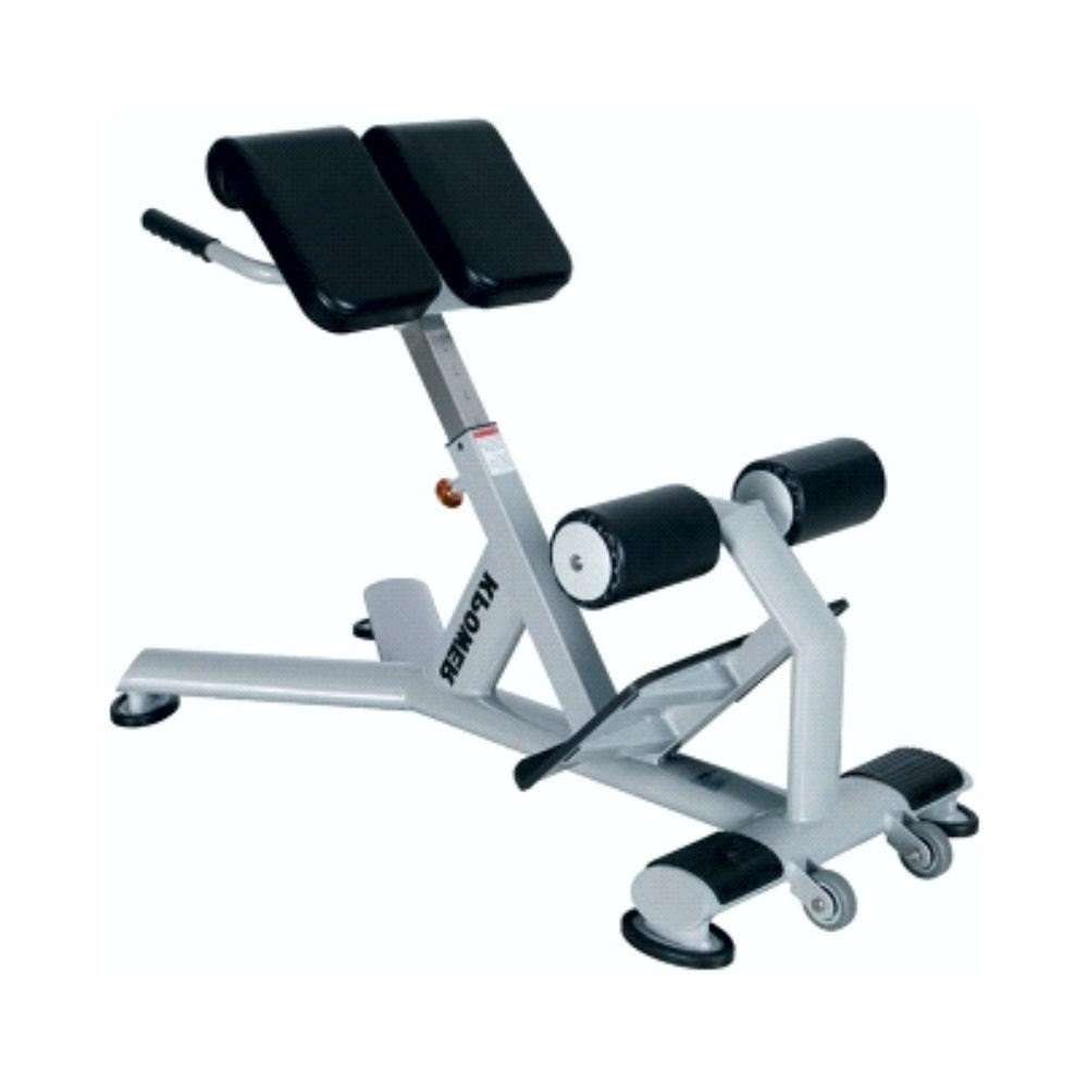 Aparat hiperextensie pentru abdomen si spate din otel DHS K004