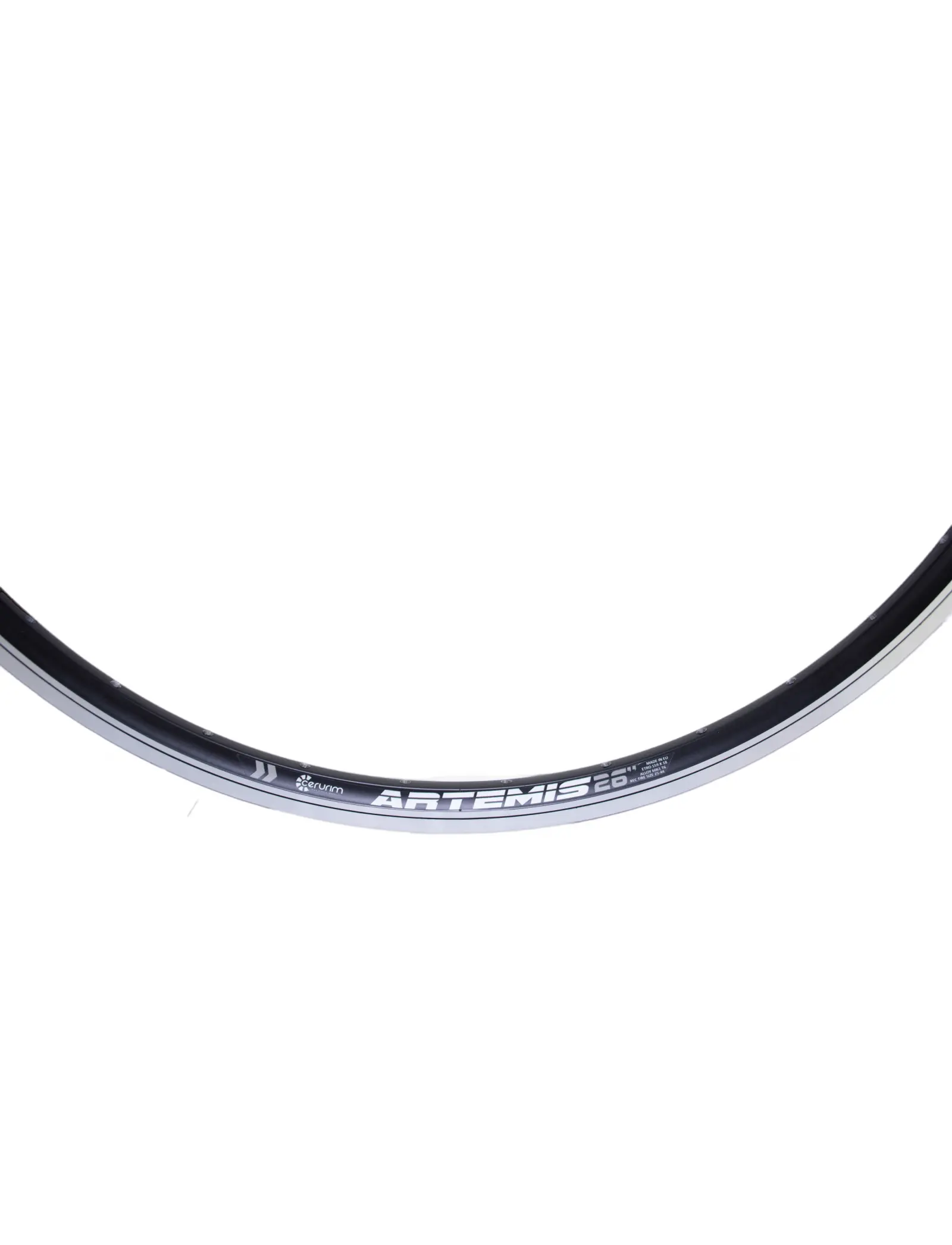 Jantă dublă Artemis 26 inch, 559x18 mm, 36H, aluminiu, negru