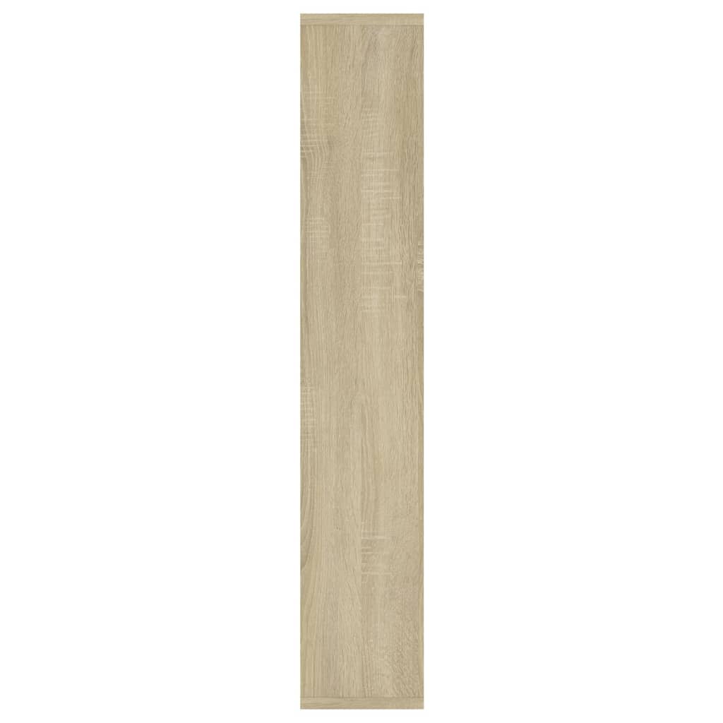 Raft de Perete, Culoare Stejar Sonoma, Dimensiuni 36x16x90 cm, Material PAL, Suspendabil