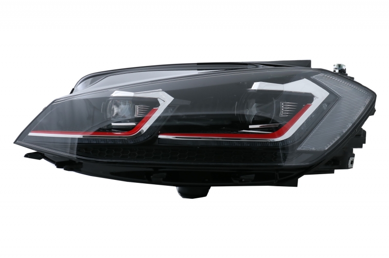 Faruri LED VW Golf 7.5 VII (2017+) GTI Look cu Semnal Dinamic Performance AutoTuning