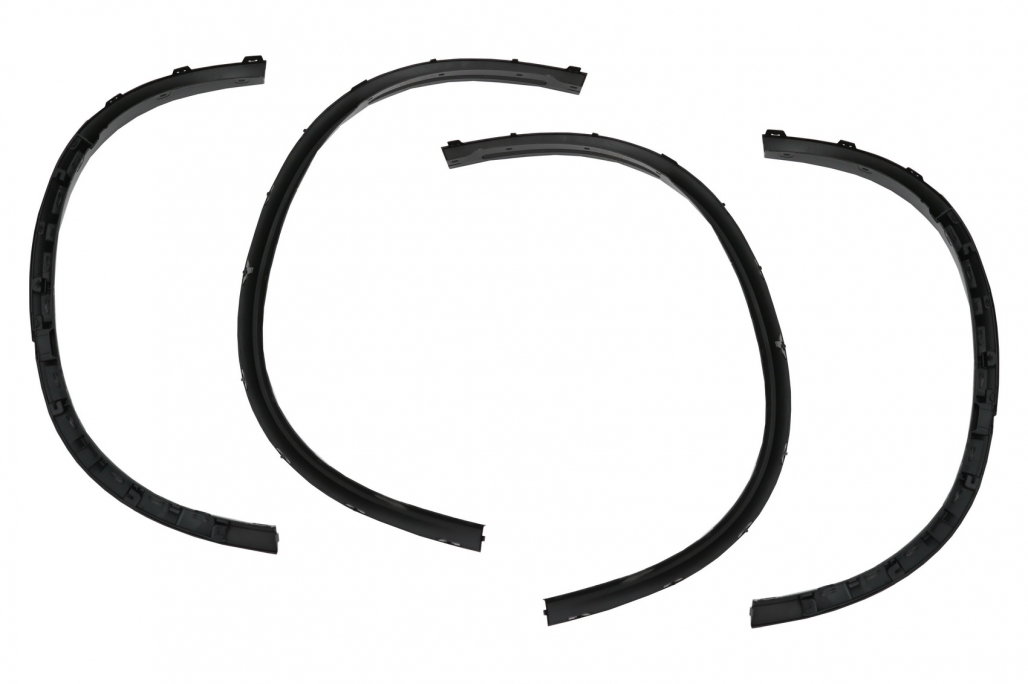 Prelungiri Extensii Aripi BMW X5 F15 (2014-2018) M-Design Negru Lucios cu Praguri Trepte Laterale Performance AutoTuning