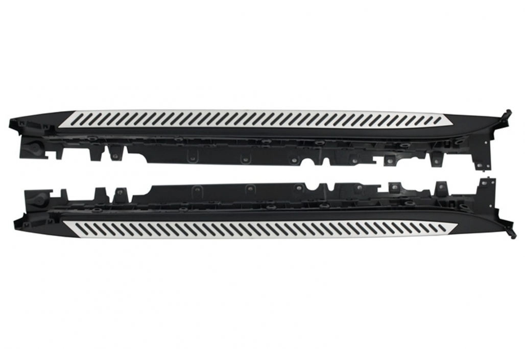 Prelungiri Extensii Aripi BMW X5 F15 (2014-2018) M-Design Negru Lucios cu Praguri Trepte Laterale Performance AutoTuning