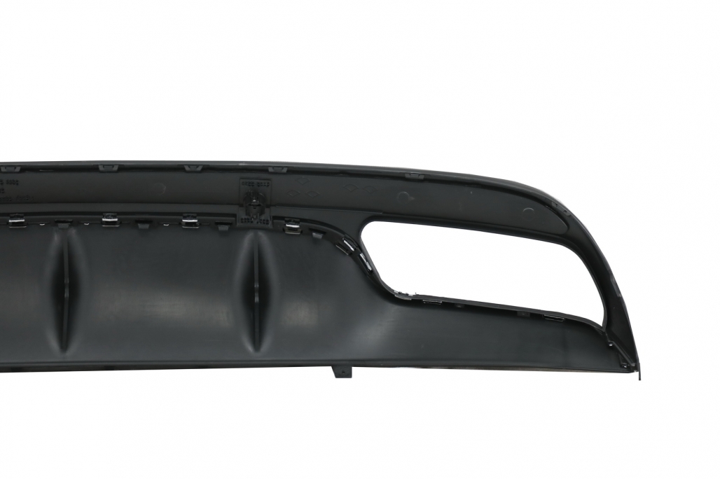 Difuzor Bara Spate cu Ornamente tobe Mercedes C-Class W205 S205 (2014-2020) C63 Design doar pentru Sport Package Performance AutoTuning