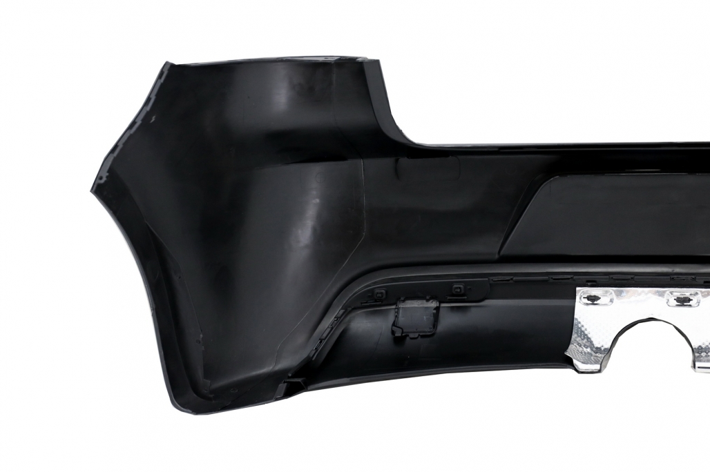 Bara Spate cu Sistem de Evacuare VW Golf 6 VI (2008-2013) R20 Design Praguri Laterale si Stopuri Full LED Rosu Fumuriu cu Semnal Dinamic Performance AutoTuning