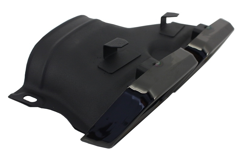 Difuzor Bara Spate cu Ornamente tobe Negre Mercedes C-Class W205 S205 (2014-2020) C63 Design doar pentru Sport Package Performance AutoTuning