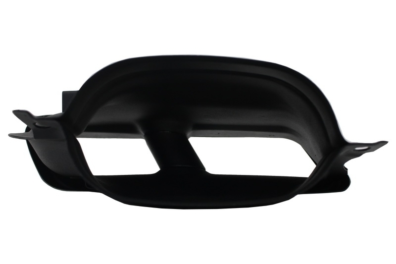 Difuzor Bara Spate cu Ornamente tobe Negre Mercedes C-Class W205 S205 (2014-2020) C63 Design doar pentru Sport Package Performance AutoTuning