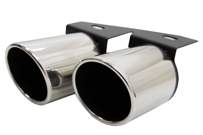 Difuzor Bara Spate cu Ornamente Evacuare AUDI A4 B9 8W S-line (2016-2018) Sedan Avant S4 Design Performance AutoTuning